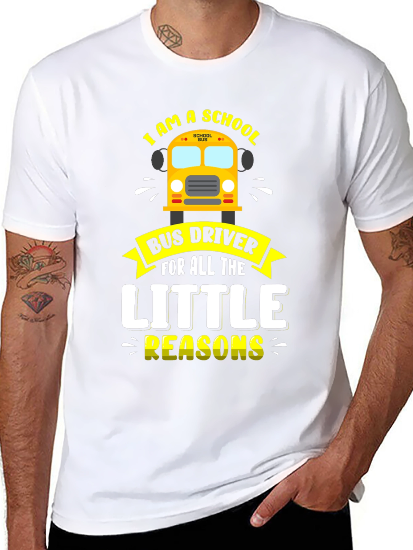 School Bus Driver T-Shirt - Little Reasons