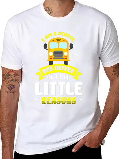 School Bus Driver T-Shirt - Little Reasons
