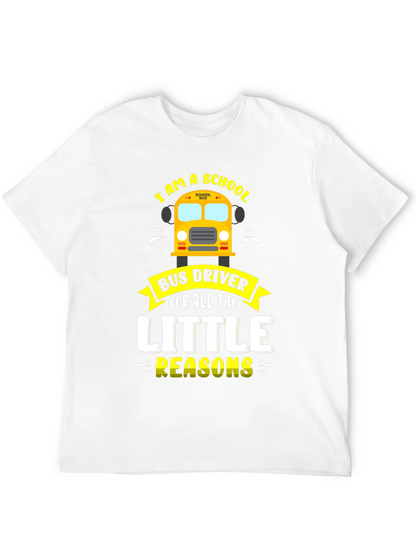 School Bus Driver T-Shirt - Little Reasons