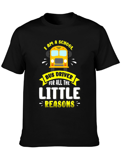 School Bus Driver T-Shirt - Little Reasons