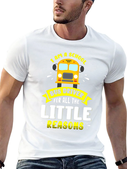 School Bus Driver T-Shirt - Little Reasons