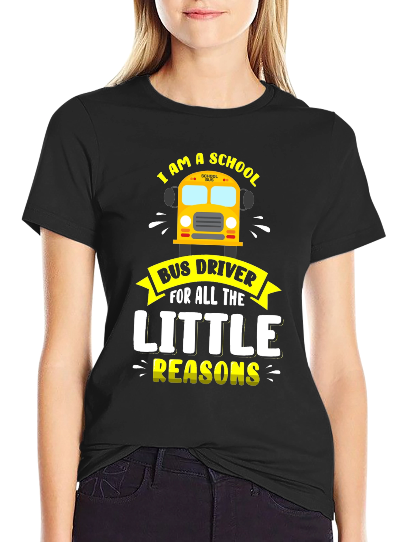 School Bus Driver T-Shirt - Little Reasons