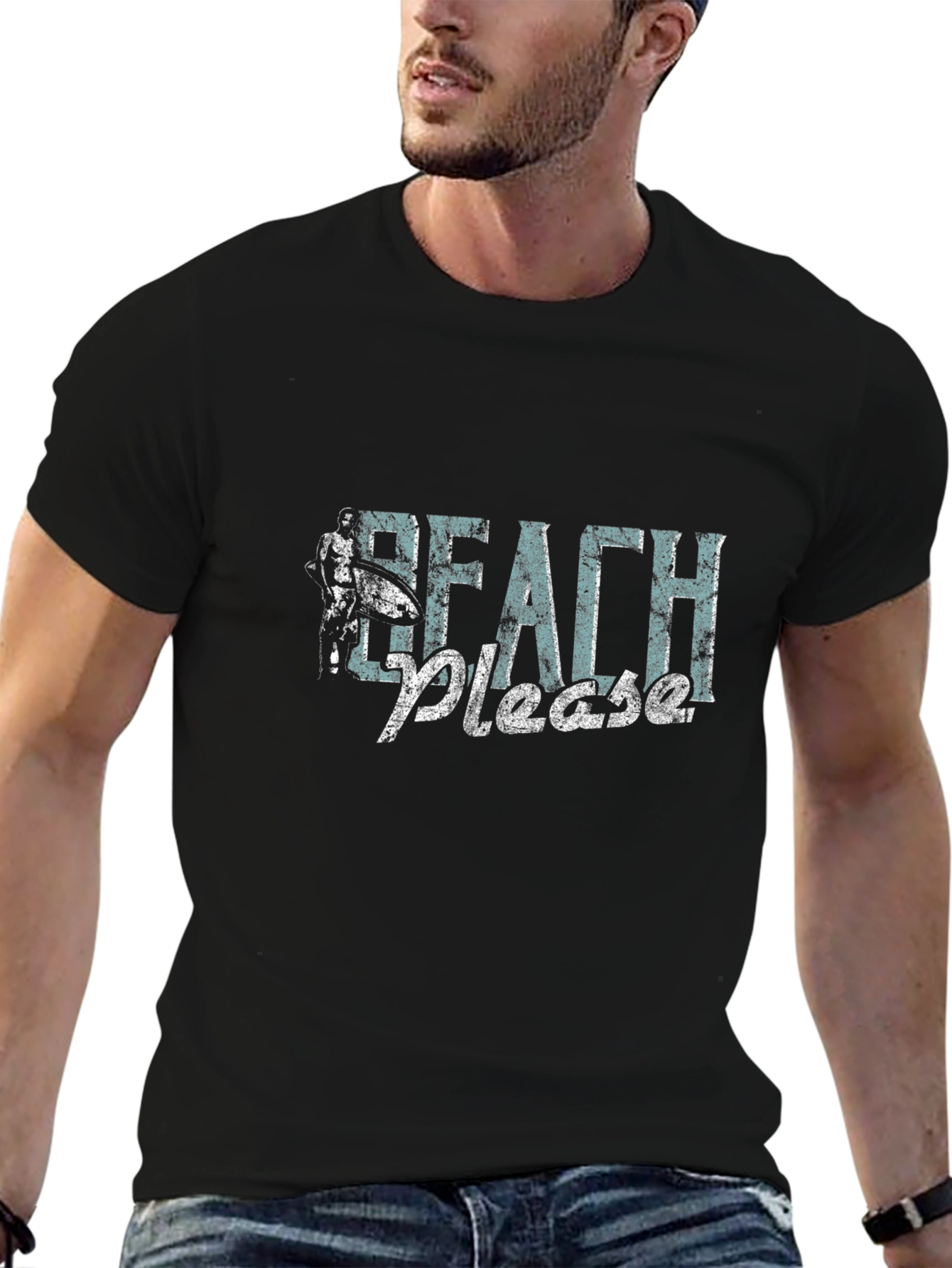 Beach Please T-Shirt: Stylish Summer Graphic Tee