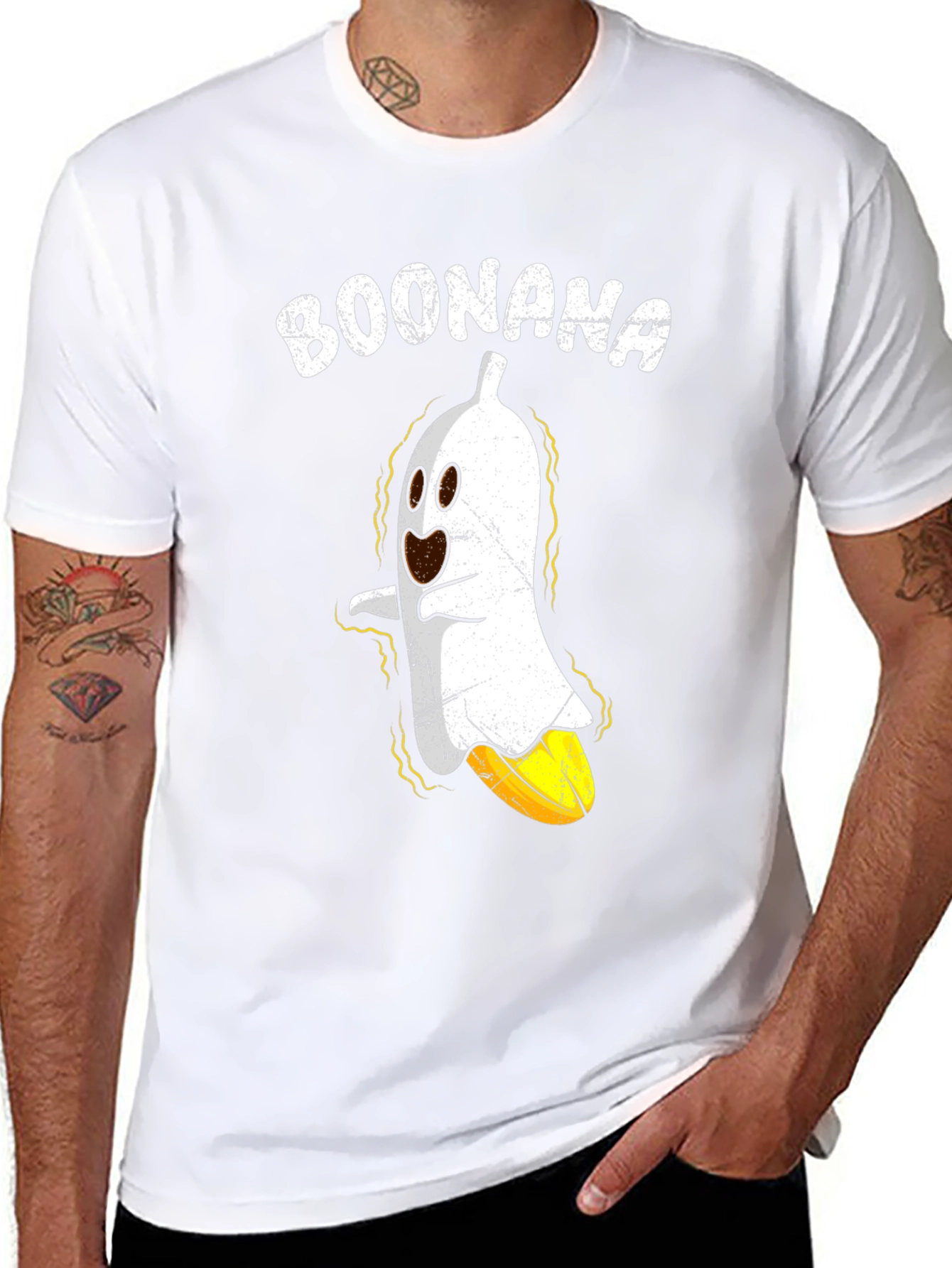 Boonana Ghost Banana Graphic T-Shirt