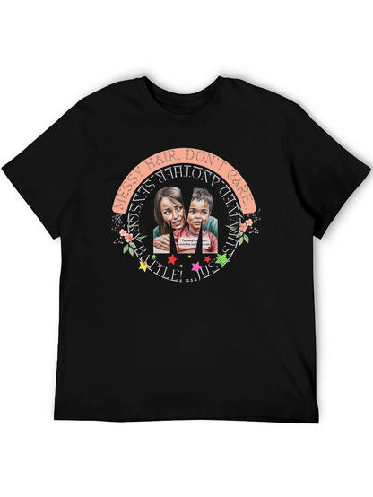 Messy Hair Dont Care T-Shirt