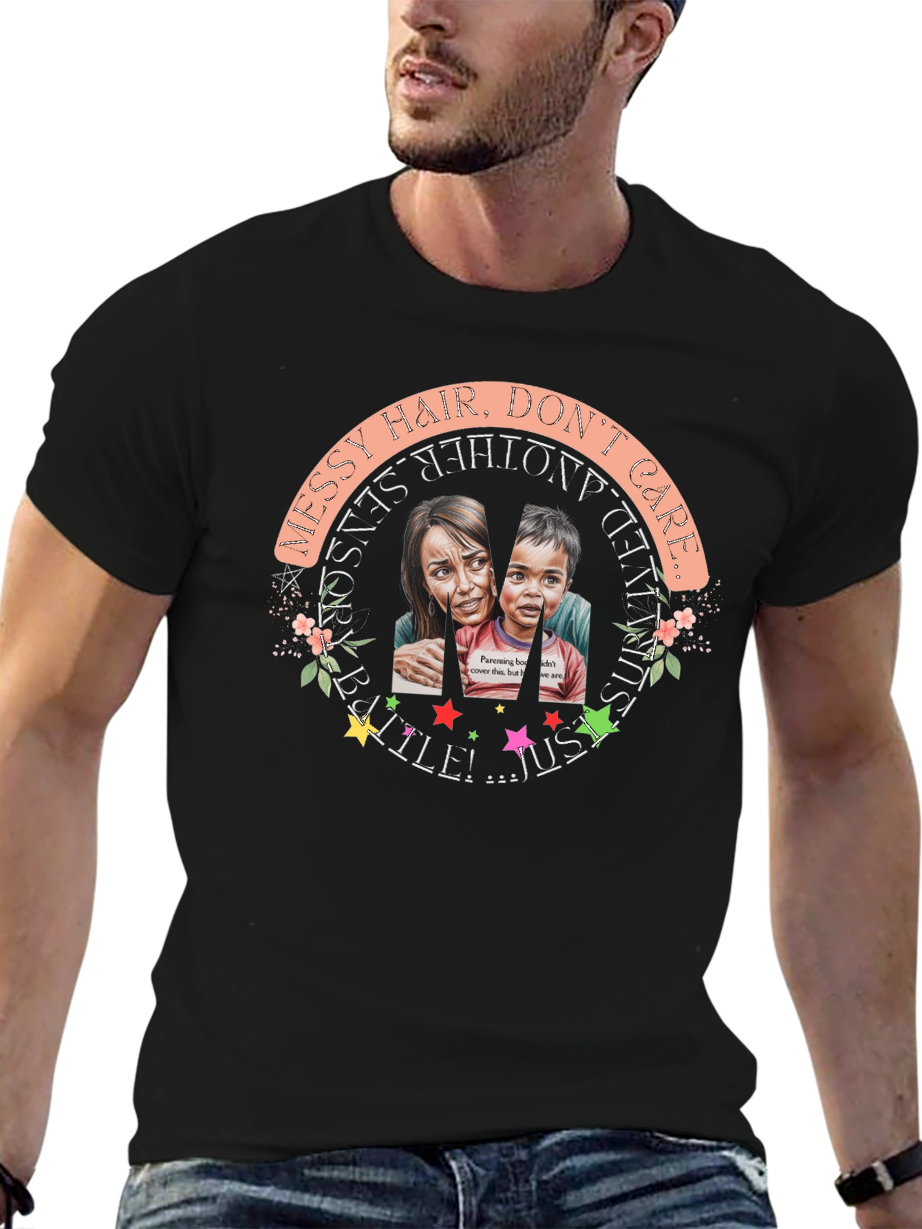 Messy Hair Dont Care T-Shirt
