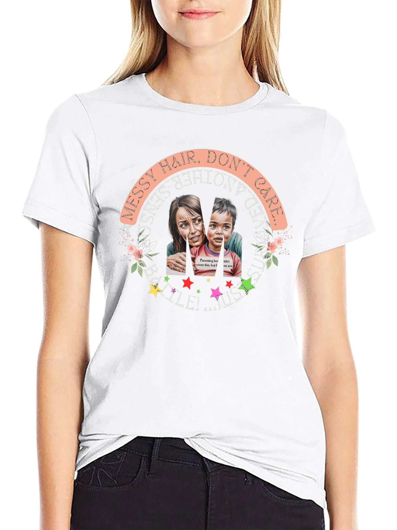 Messy Hair Dont Care T-Shirt