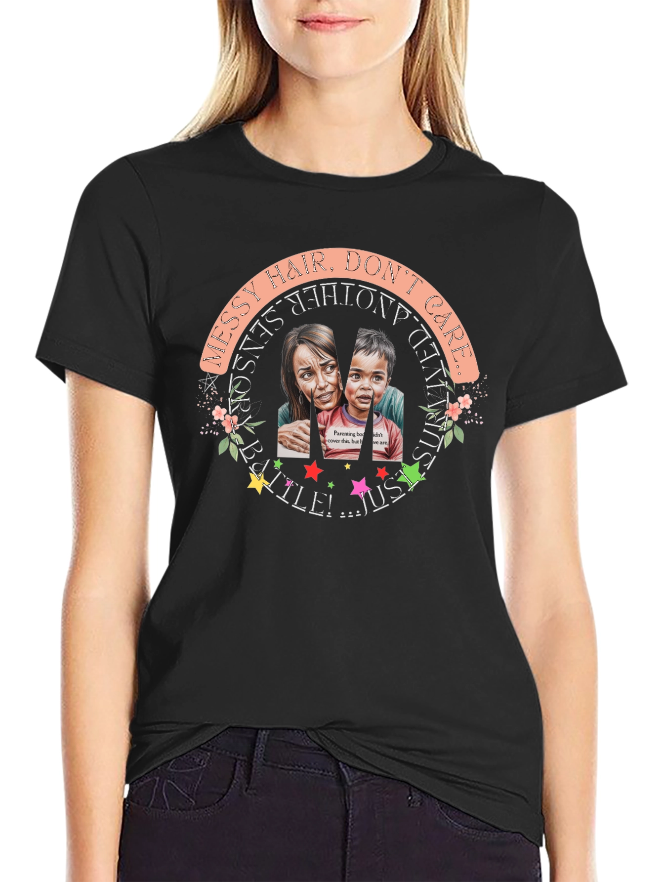 Messy Hair Dont Care T-Shirt