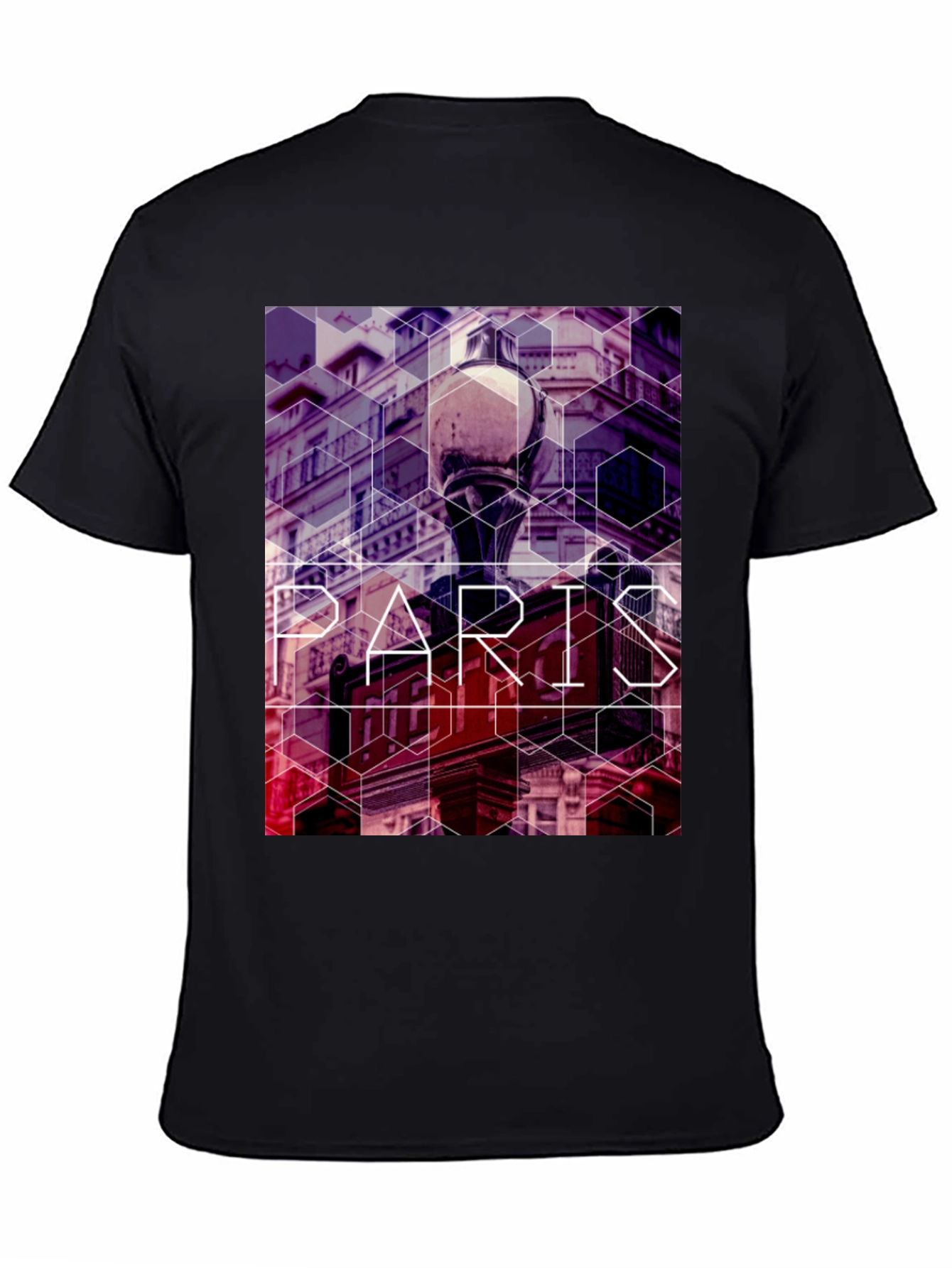 Paris Graphic T-Shirt - Trendy Geometric Print