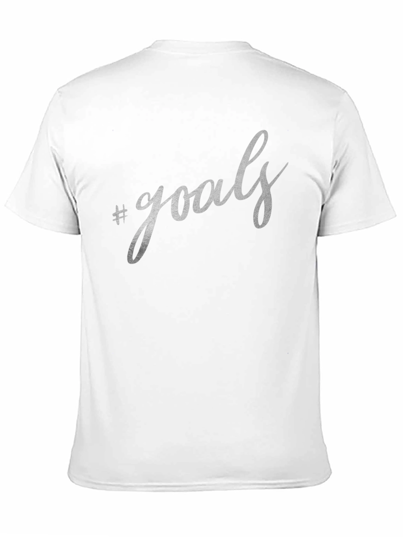 #Goals Graphic Print Black T-Shirt - Stylish and Trendy