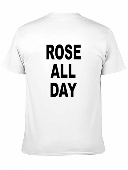 Rose All Day Graphic Tee - Casual Comfort