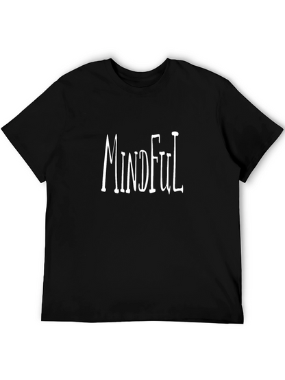 Mindful Black Tee - Zen Vibes