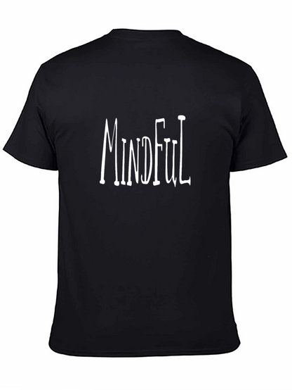 Mindful Black Tee - Zen Vibes