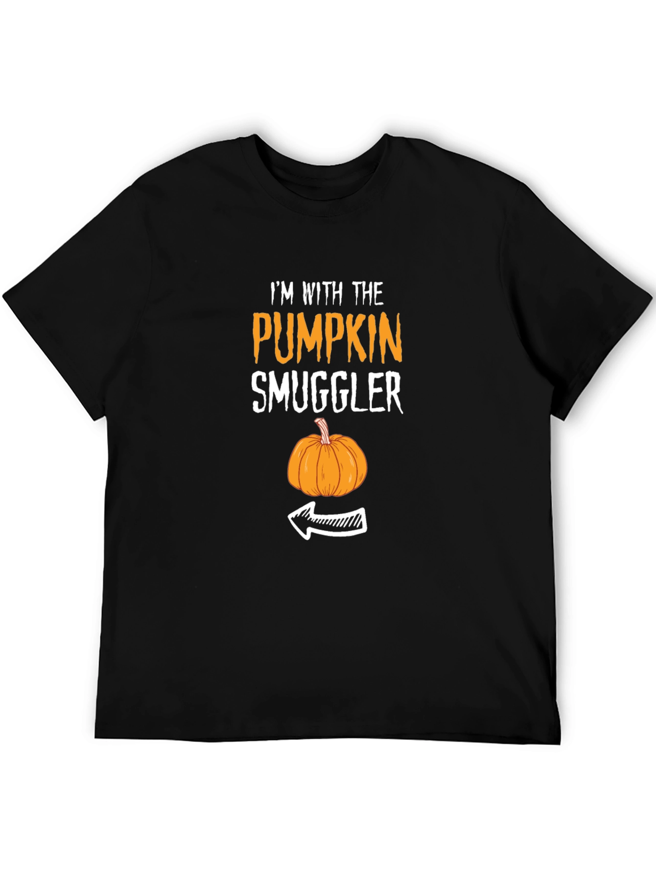 Pumpkin Smuggler T-Shirt - Halloween Humor Tee