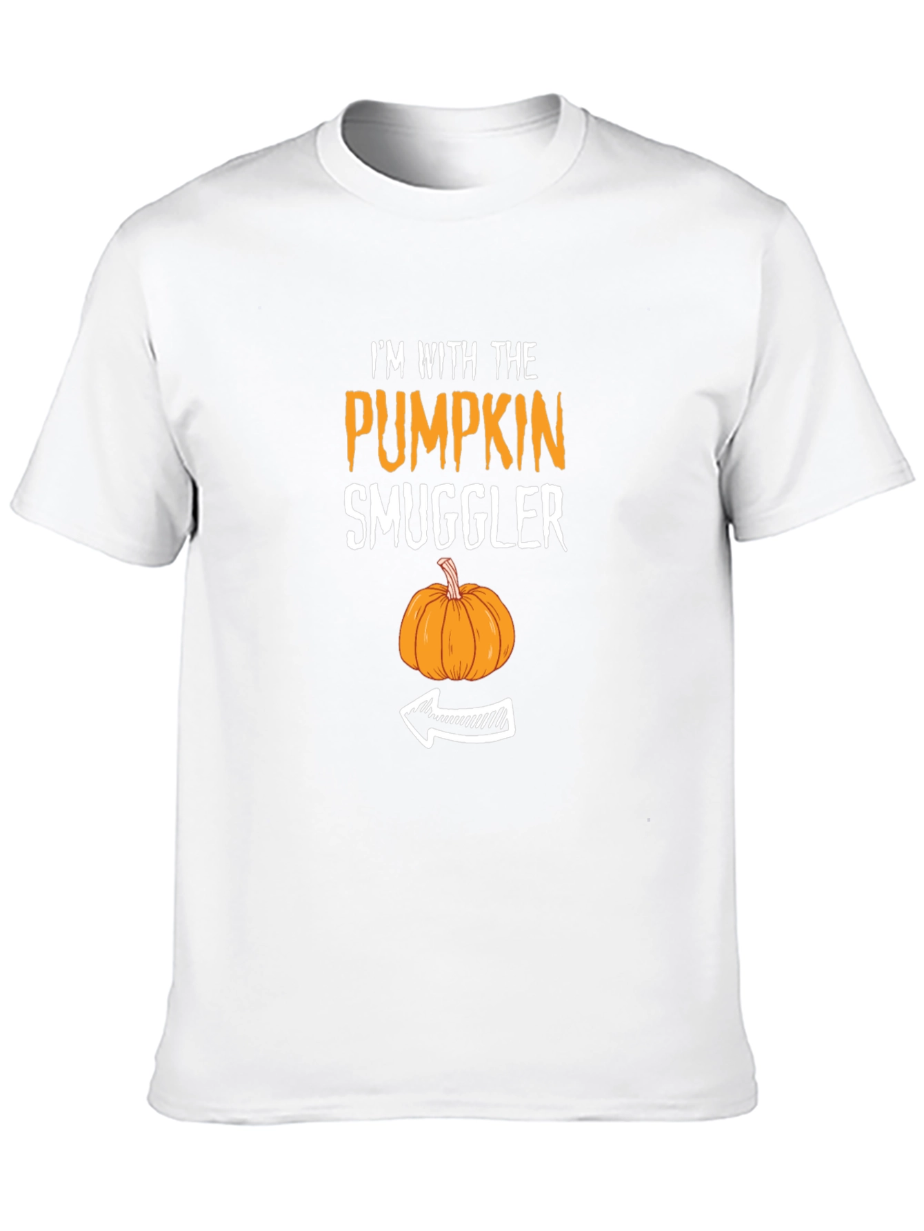 Pumpkin Smuggler T-Shirt - Halloween Humor Tee