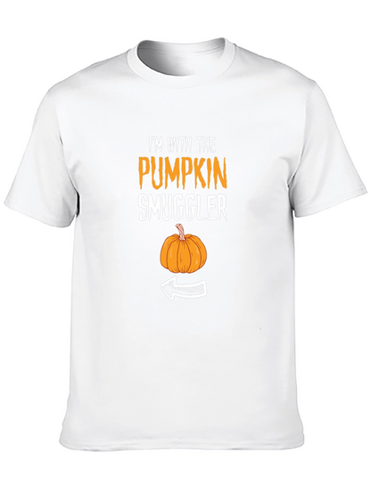 Pumpkin Smuggler T-Shirt - Halloween Humor Tee