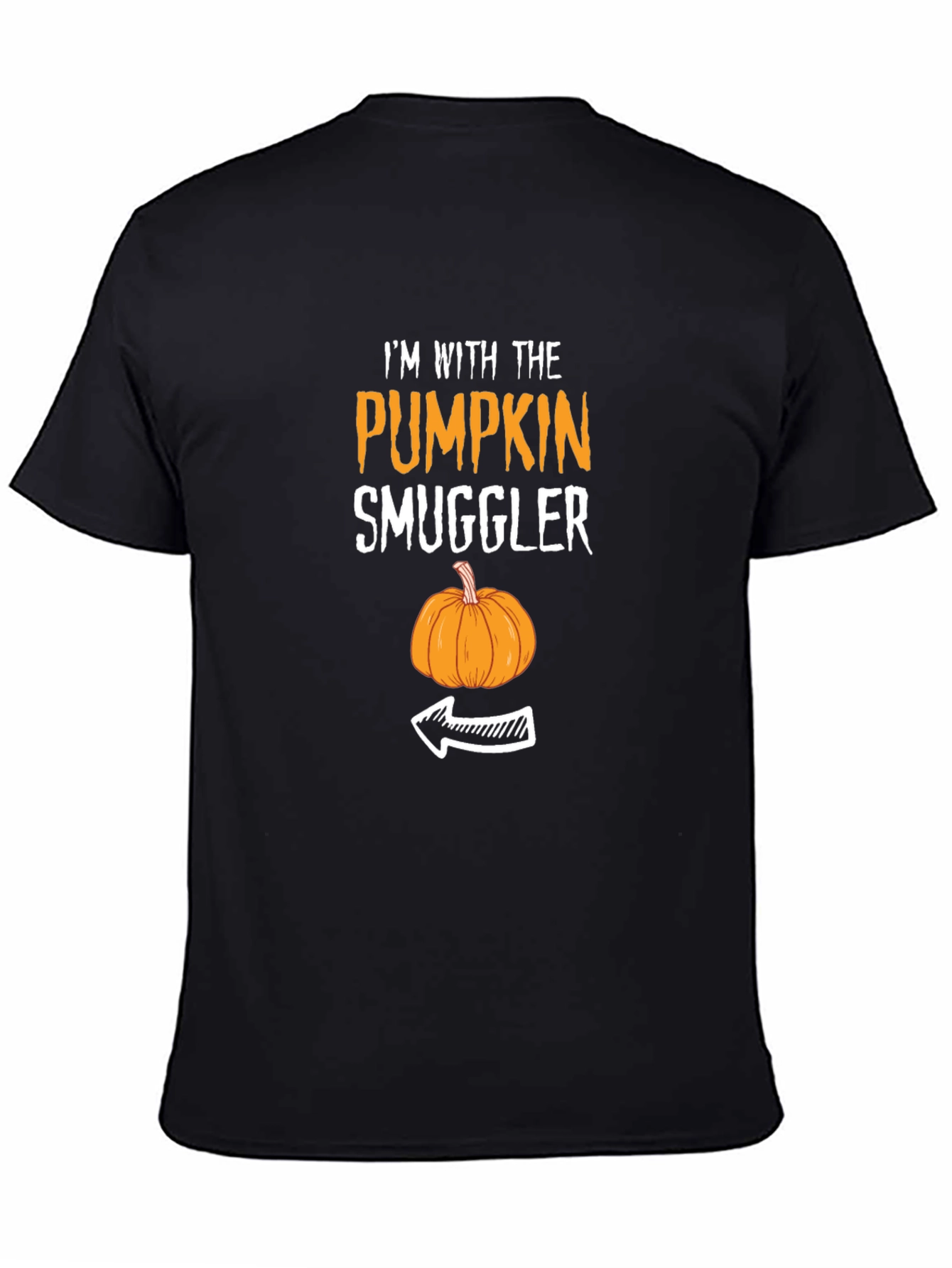 Pumpkin Smuggler T-Shirt - Halloween Humor Tee