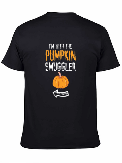 Pumpkin Smuggler T-Shirt - Halloween Humor Tee