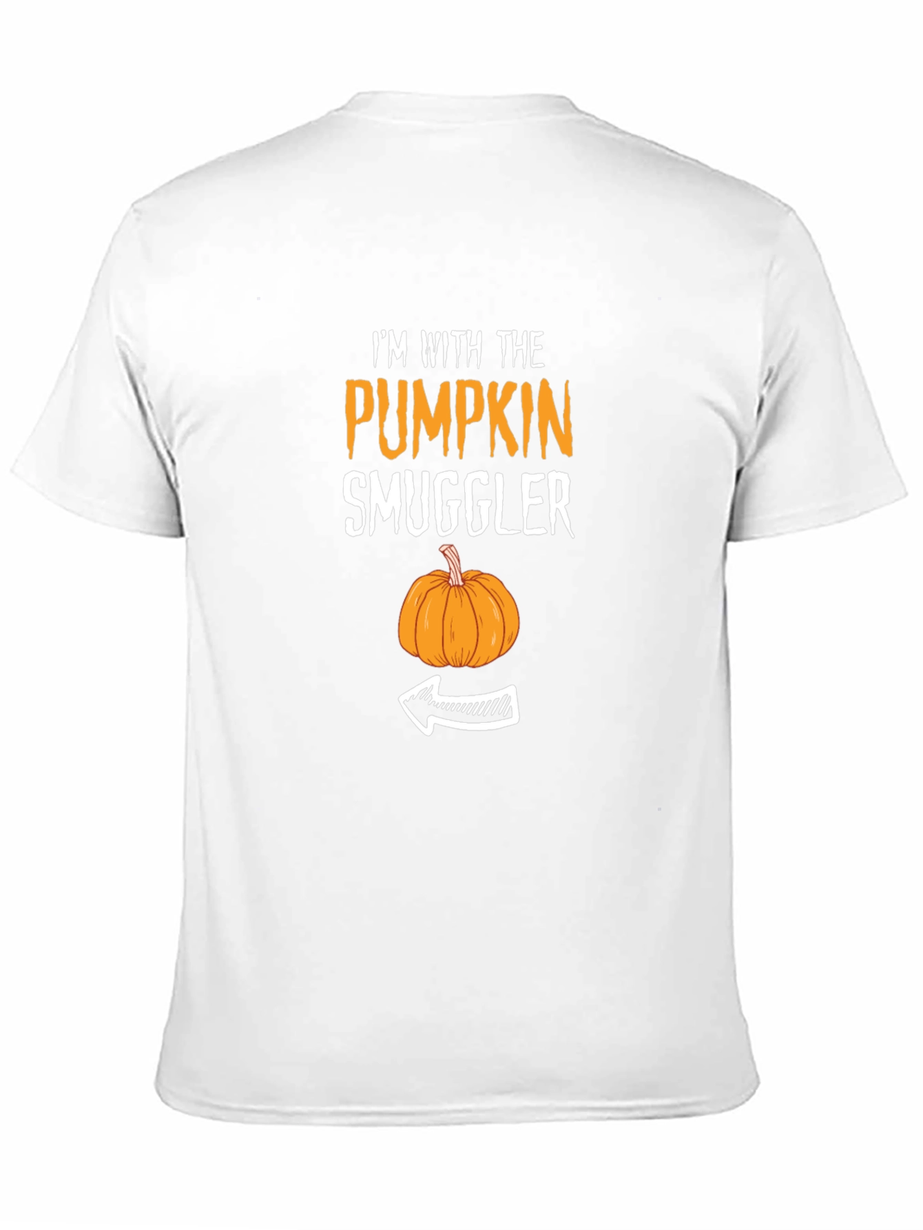 Pumpkin Smuggler T-Shirt - Halloween Humor Tee