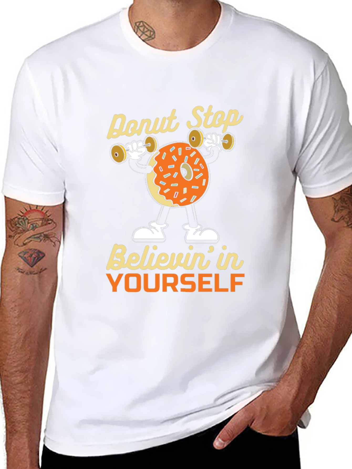 Donut Stop Believing Graphic Tee