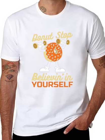Donut Stop Believing Graphic Tee