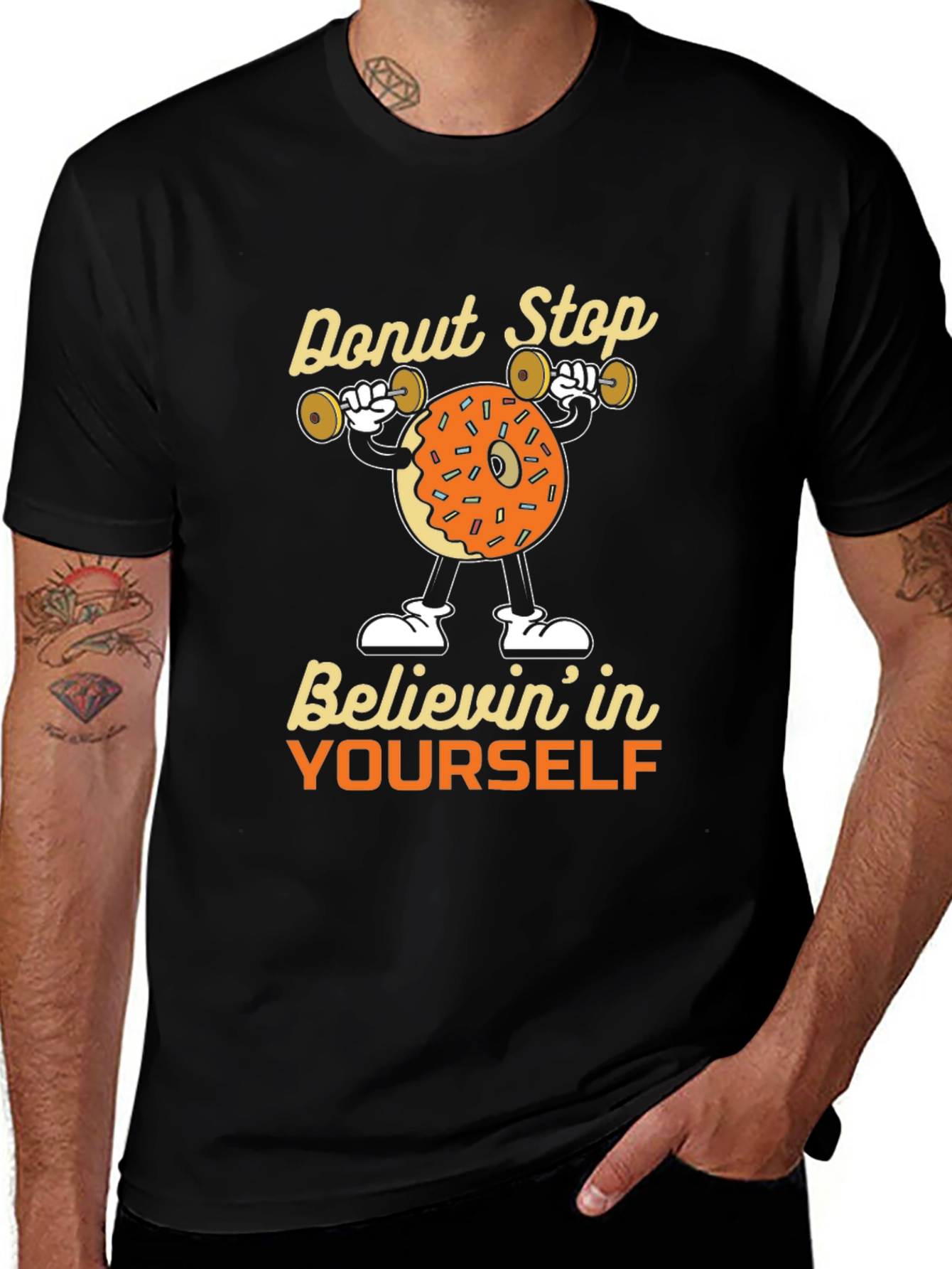 Donut Stop Believing Graphic Tee