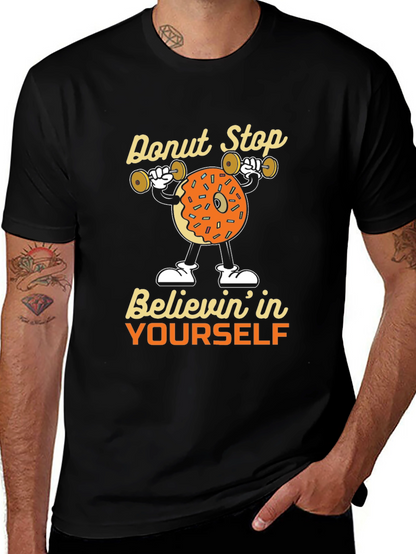 Donut Stop Believing Graphic Tee