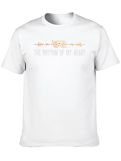Gamer Heartbeat T-Shirt - The Rhythm of My Heart