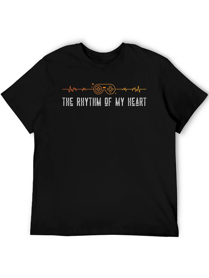Gamer Heartbeat T-Shirt - The Rhythm of My Heart