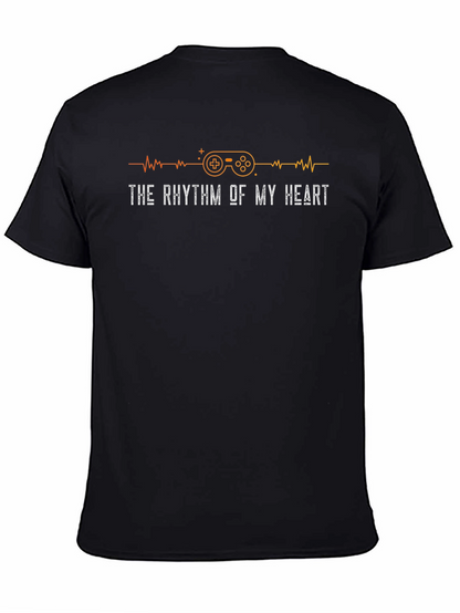 Gamer Heartbeat T-Shirt - The Rhythm of My Heart