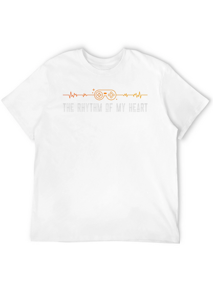 Gamer Heartbeat T-Shirt - The Rhythm of My Heart