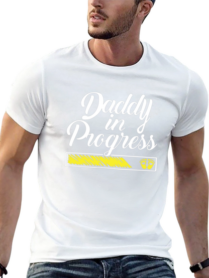 Daddy In Progress Graphic T-Shirt