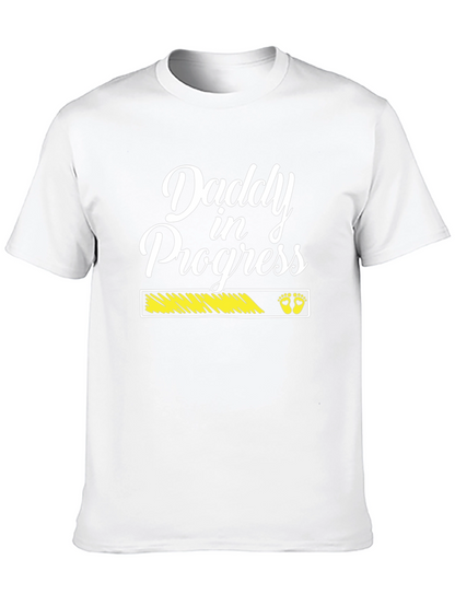 Daddy In Progress Graphic T-Shirt