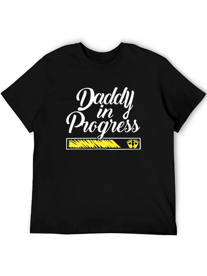 Daddy In Progress Graphic T-Shirt
