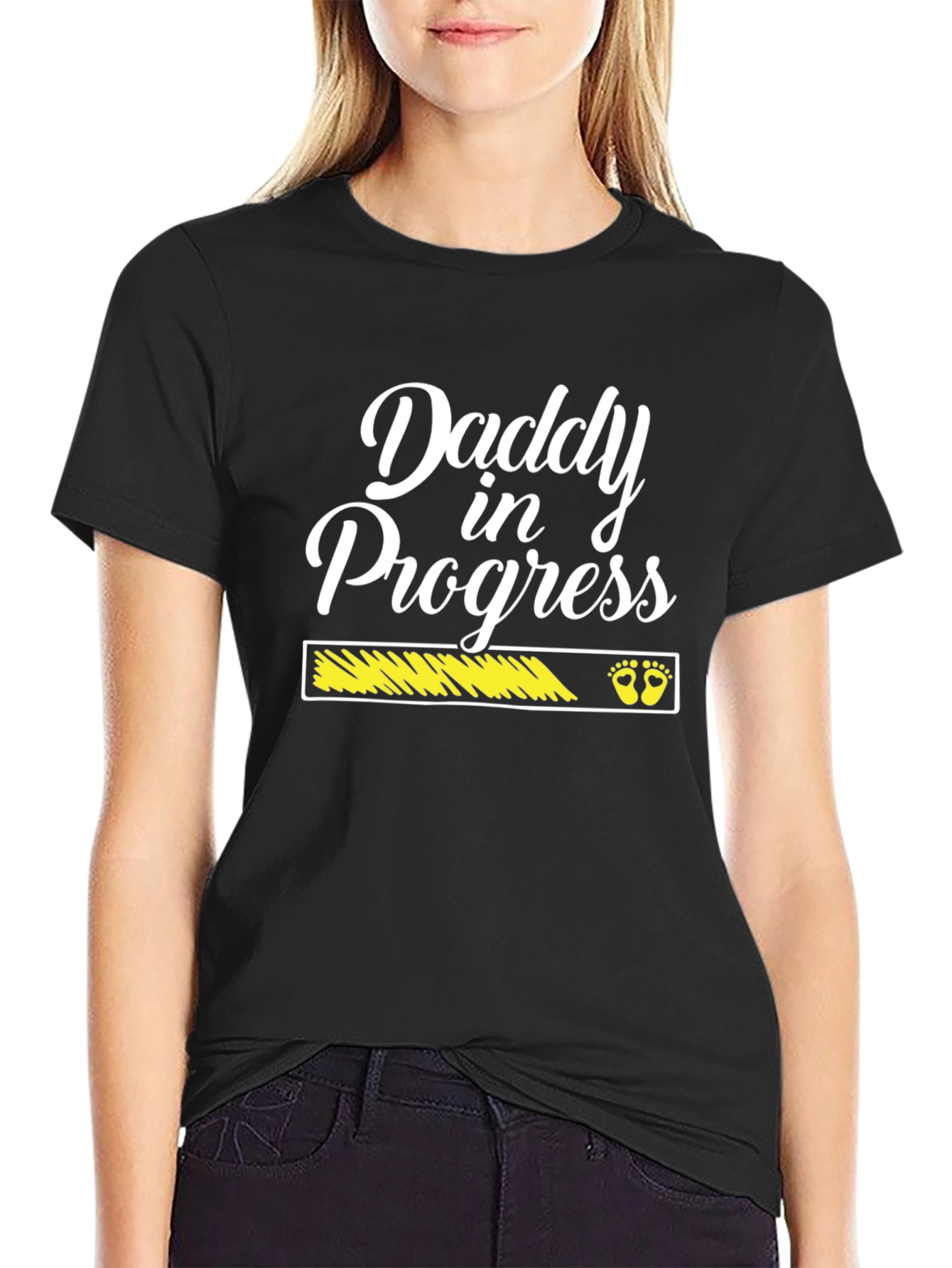 Daddy In Progress Graphic T-Shirt