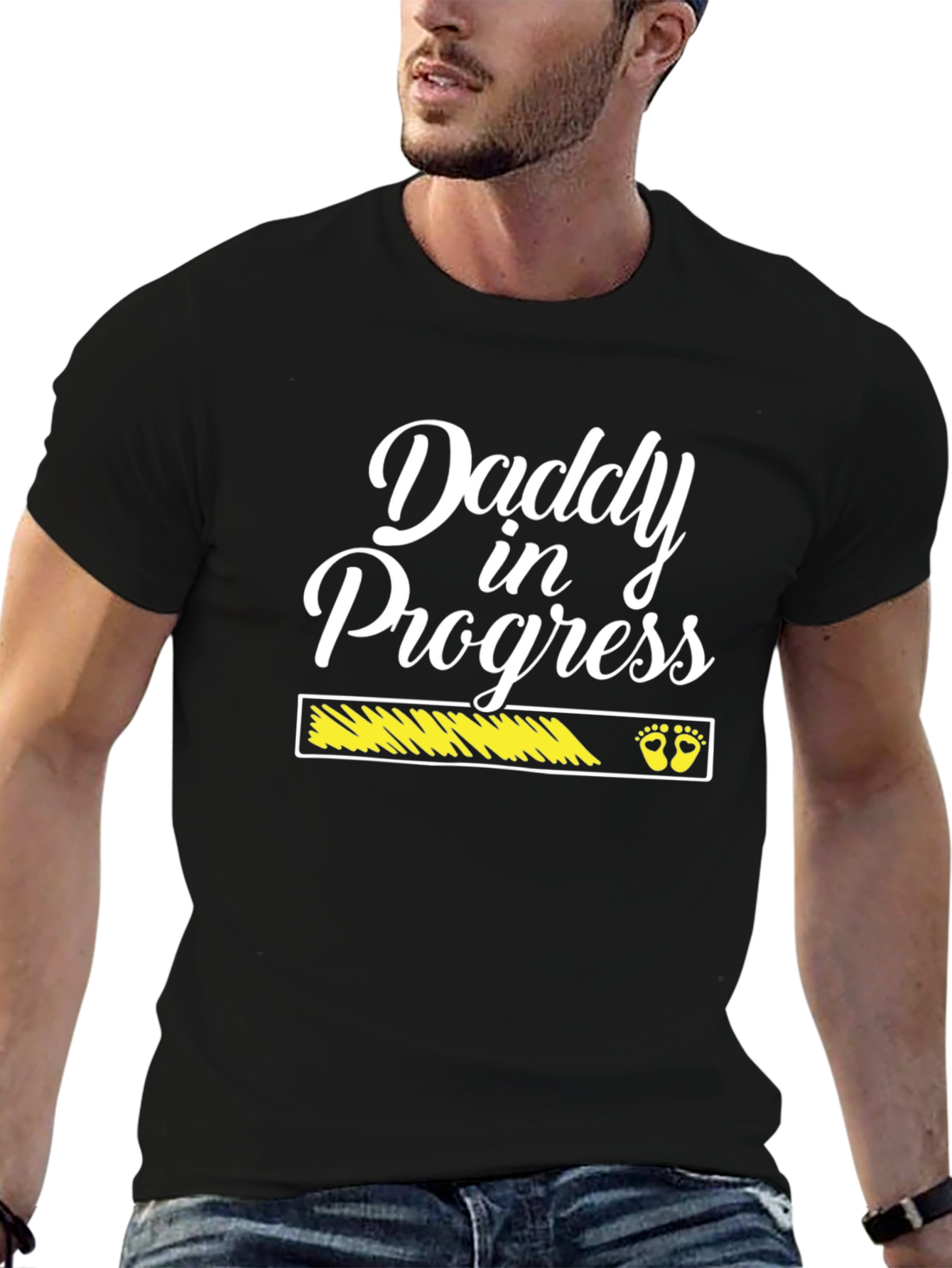 Daddy In Progress Graphic T-Shirt