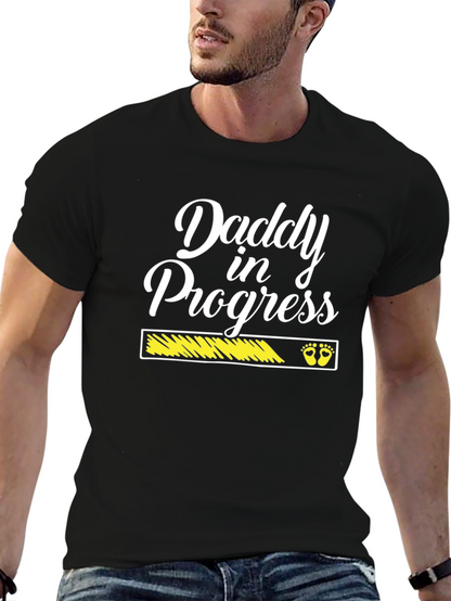Daddy In Progress Graphic T-Shirt