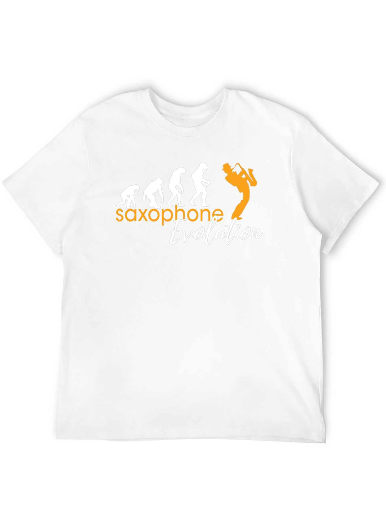 Saxophone Evolution Graphic T-Shirt - Musicians Tee