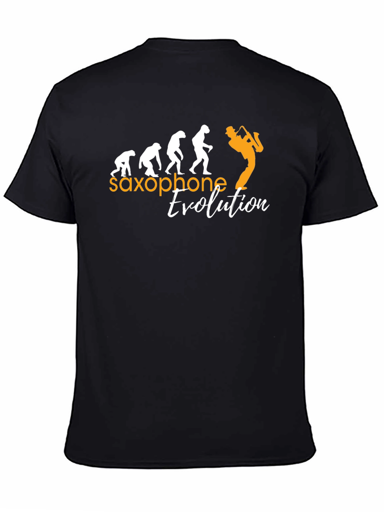 Saxophone Evolution Graphic T-Shirt - Musicians Tee