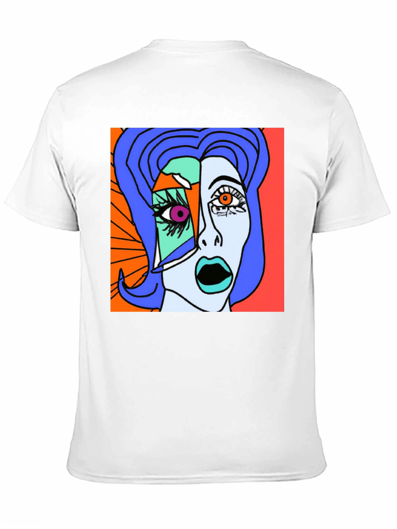 Abstract Art Graphic T-Shirt - Modern Stylish Tee