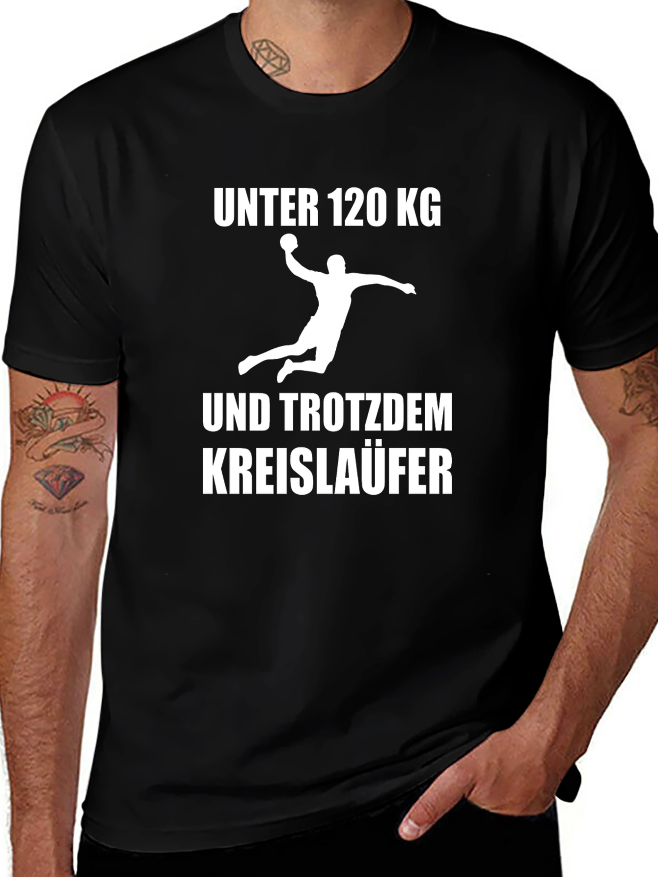Handball Player T-Shirt - Under 120 KG