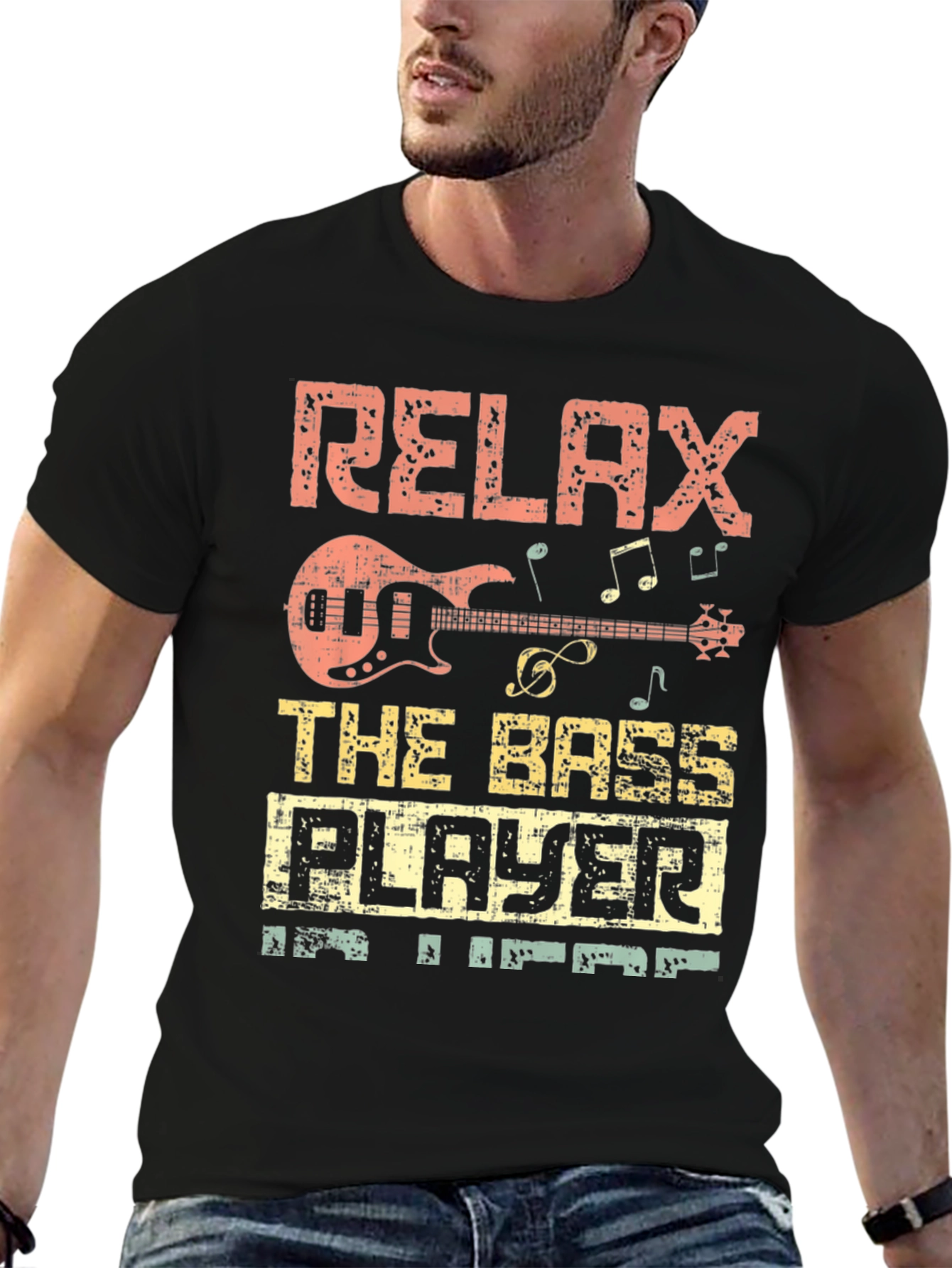 Relax the Bass Player is Here T-Shirt