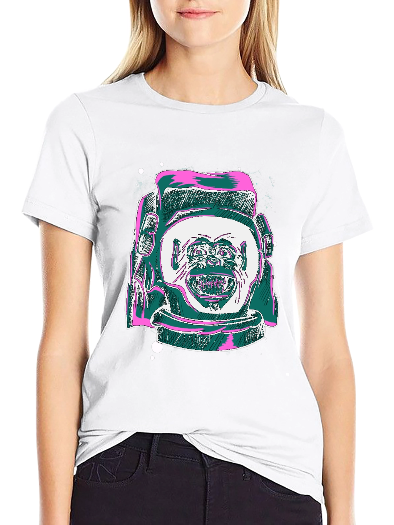 Astro Monkey Graphic Tee