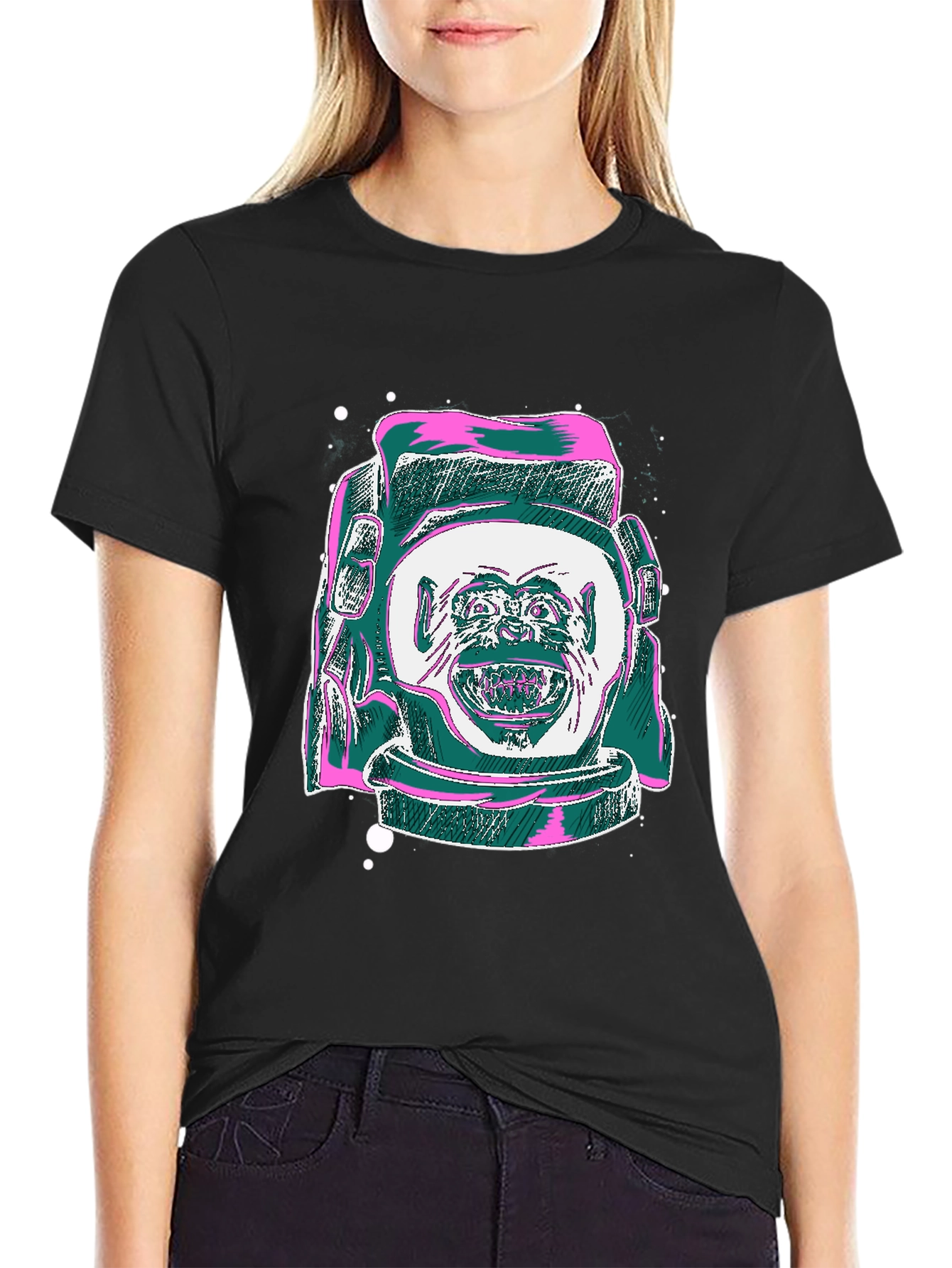 Astro Monkey Graphic Tee