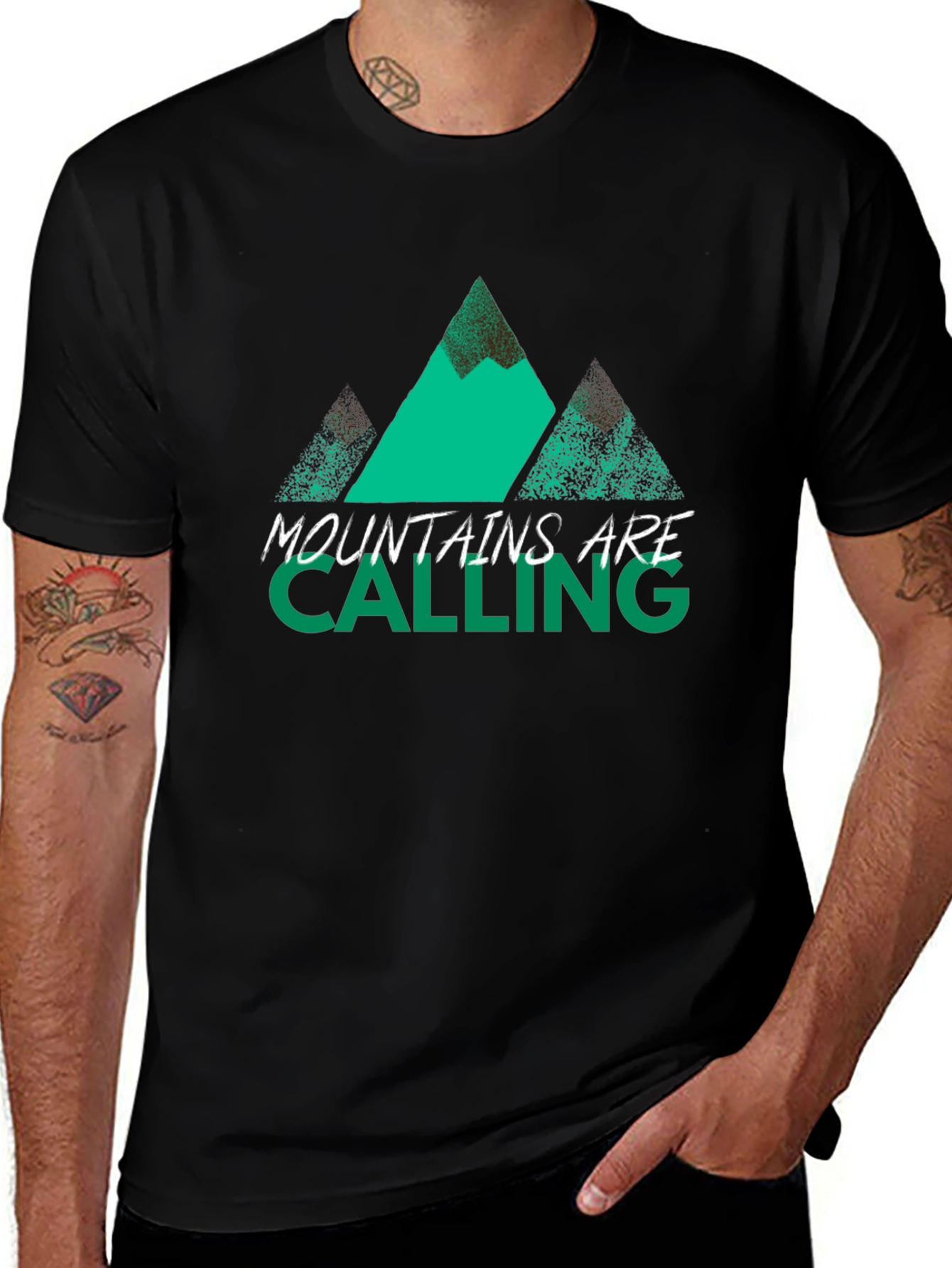 Mountains Are Calling Graphic T-Shirt