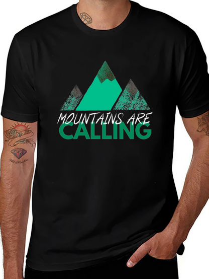 Mountains Are Calling Graphic T-Shirt