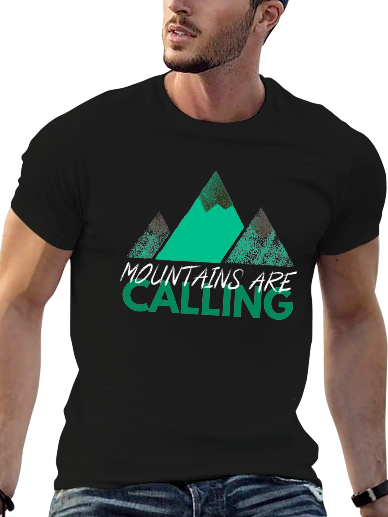 Mountains Are Calling Graphic T-Shirt