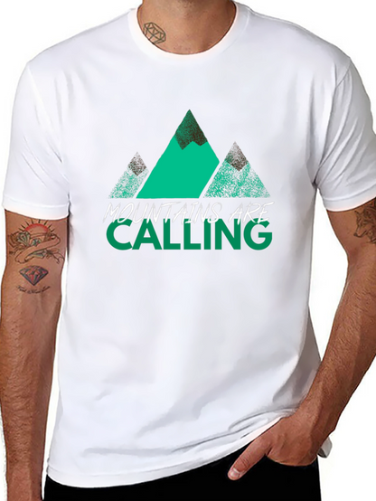 Mountains Are Calling Graphic T-Shirt