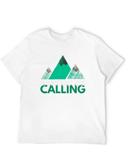 Mountains Are Calling Graphic T-Shirt