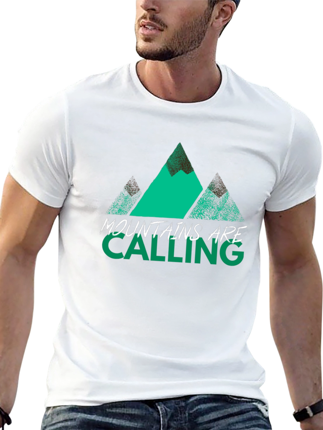 Mountains Are Calling Graphic T-Shirt